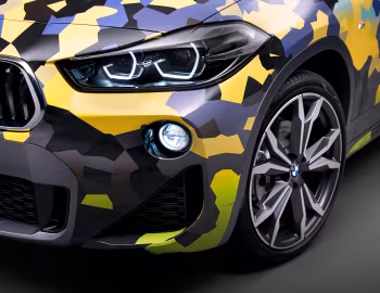 BMW X2 "Digital Camo" Concept (F39) '04.2018