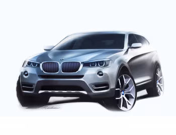 Эскіз BMW X3 (F25) '2014–17