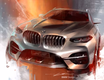 Эскіз BMW X3 (G01/08/F97) '2017–24