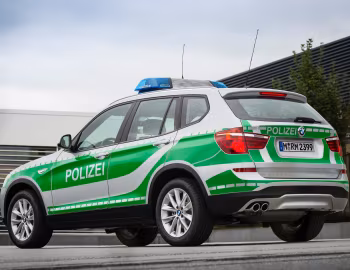 BMW X3 xDrive20d Landespolizei FuStW (F25) '2014–17