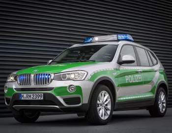 BMW X3 xDrive20d Landespolizei FuStW (F25) '2014–17