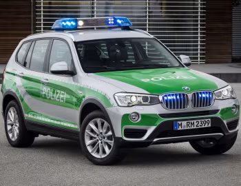 BMW X3 xDrive20d Landespolizei FuStW (F25) '2014–17