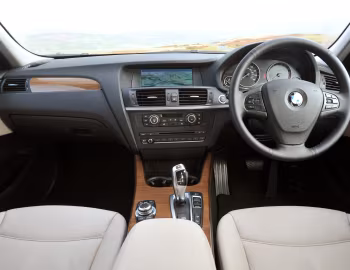 Interior BMW X3 xDrive20d AT [UK-spec] (F25) '2010–14