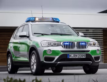 BMW X3 xDrive20d Landespolizei FuStW (F25) '2014–17