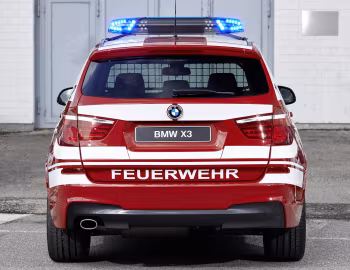 BMW X3 xDrive20d M Sport Feuerwehr (F25) '2016–17