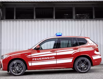 BMW X3 xDrive20d M Sport Feuerwehr (F25) '2016–17