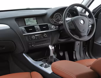 Interior BMW X3 xDrive20d MT [UK-spec] (F25) '2010–14