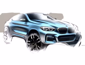 Эскіз BMW X4 (G02/F98) '2018–21