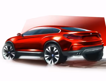 Эскіз BMW X4 (F26) '2014–18