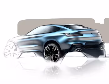 Эскіз BMW X4 (G02/F98) '2018–21