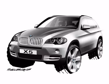 Эскіз BMW X5 (E70) '2007–10