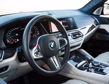 Interior 2021–23 BMW X5 M Competition [North America] (F95) '2020–23