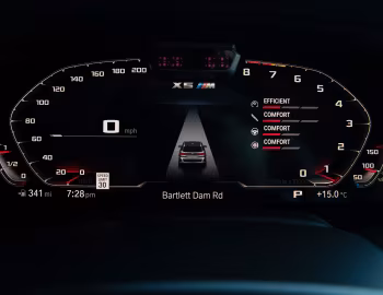 Комбинация приборов 2021–23 BMW X5 M Competition [North America] (F95) '2020–23