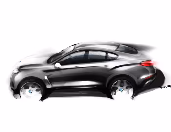 Эскіз BMW X6 (F16) '2014–20
