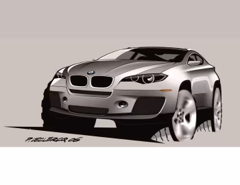 草图 BMW X6 (E71) '2007–14