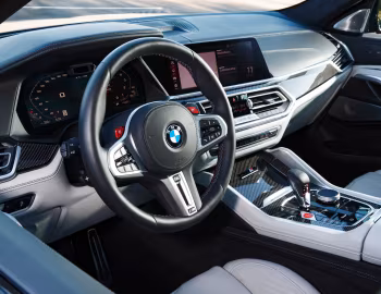 Interior 2021–23 BMW X6 M Competition [North America] (F96) '2020–23