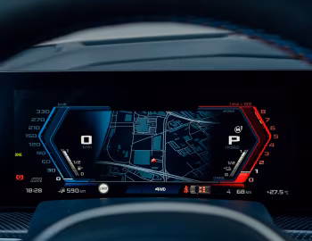 Комбинация приборов BMW XM 50e [Worldwide] (G09) '2023–н.в.