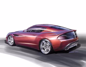 Эскиз BMW Zagato Coupé '05.2012