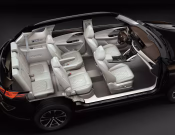 Interior Borgward BX7 '2016–21