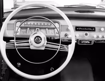 Front Panel 1957 Borgward Isabella TS Limousine '12.1956–57