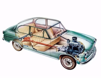 1955–56 Borgward Isabella Limousine '06.1954–56