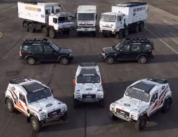 Scammell S24/S26, Race2Recovery Qt Wildcat DKR500, Renault Kerax, MAN gl KAT HX, Land Rover Discovery 4