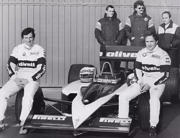 Brabham BT55, Gordon Murray, Riccardo Patrese, Elio de Angelis
