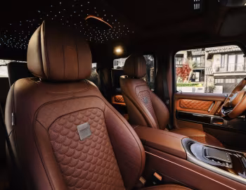 Intérieur Brabus 800 "Deep Red" [North America] (Br.463) '2025–pr.