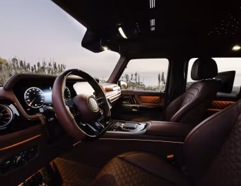 Intérieur Brabus 800 "Deep Red" [North America] (Br.463) '2025–pr.