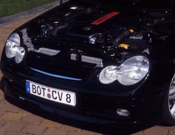 Bajo el capó Brabus C V8 Sportcoupe (C203) '2002