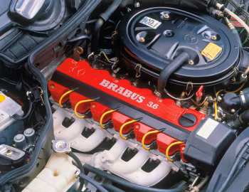 Bajo el capó Brabus 3.6 (C124) '1987