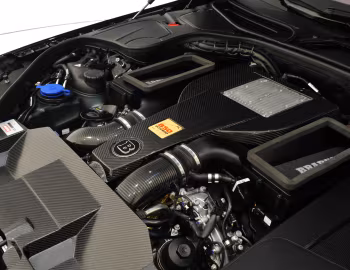 Sob o capô Brabus Mercedes-Benz S 63 AMG (W222) '2014–17