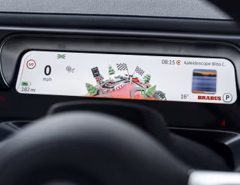 Tableau de bord smart #3 Brabus [UK-spec] (HC11) '2024–pr.
