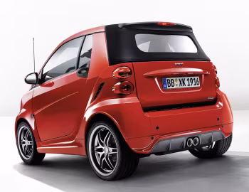 Brabus smart fortwo cabrio "Xclusive Red" (A451) '2014