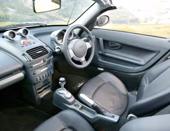 Интерьер Brabus smart roadster [UK-spec] (R452) '04.2004–06.2007