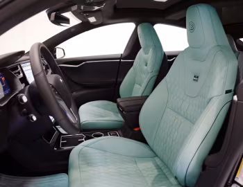 Интерьер Brabus Tesla Model S '2015–16