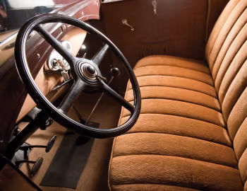 Interior 1930–31 Ford Model A 5-window Coupe (45B) '1930–04.1931