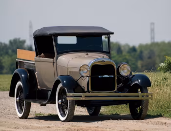 1929 Ford Model A Roadster Pickup (76A-78A)