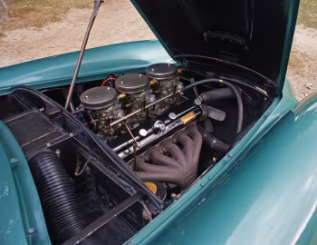 Пад капотам Bristol 404 '1953–55
