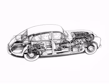 Bristol 405 Saloon '10.1954–58
