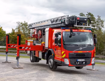 Volvo FE 42R Teleskopgelenkmast TGM 32 mit Lentner-Bronto Skylift F32 TLK Aufbau [Germany] '2022