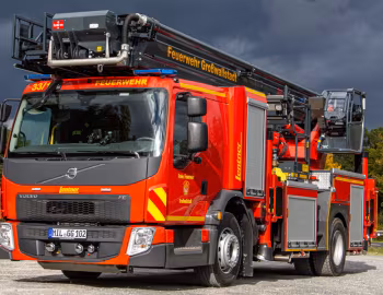 Volvo FE 42R Teleskopgelenkmast TGM 32 mit Lentner-Bronto Skylift F32 TLK Aufbau [Germany] '2022