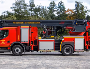 Volvo FE 42R Teleskopgelenkmast TGM 32 mit Lentner-Bronto Skylift F32 TLK Aufbau [Germany] '2022