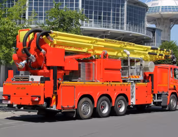 Scania P450LB8×4*4HSA hävare Bronto Skylift F44 RPXER-SE [Sweden] '2014