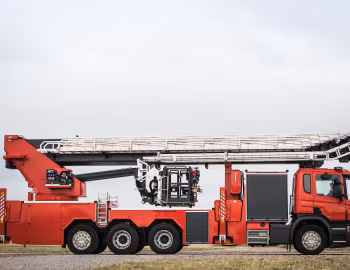 Scania P450 8×4 rigid CP16 Hubrettungsbühne Rosenbauer B60 '2018