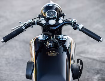 Panel frontal Brough Superior SS80 De Luxe (D1184) '1933