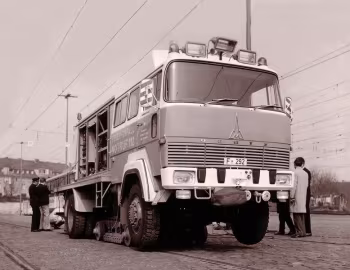 Magirus-Deutz F 200 D 15 FA Rüstwagen-Schiene '1970