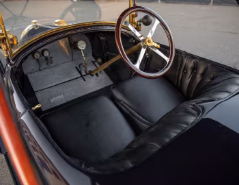 Interior Bugatti Type 22 Torpedo by Chauvet (#580) '1914