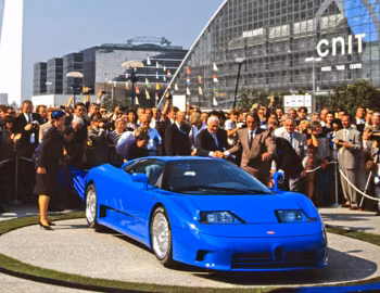 Bugatti EB110 Prototype, Alain Delon