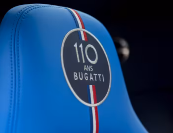 Interior Bugatti Chiron Sport "110 ans Bugatti" [Worldwide] '2019–21